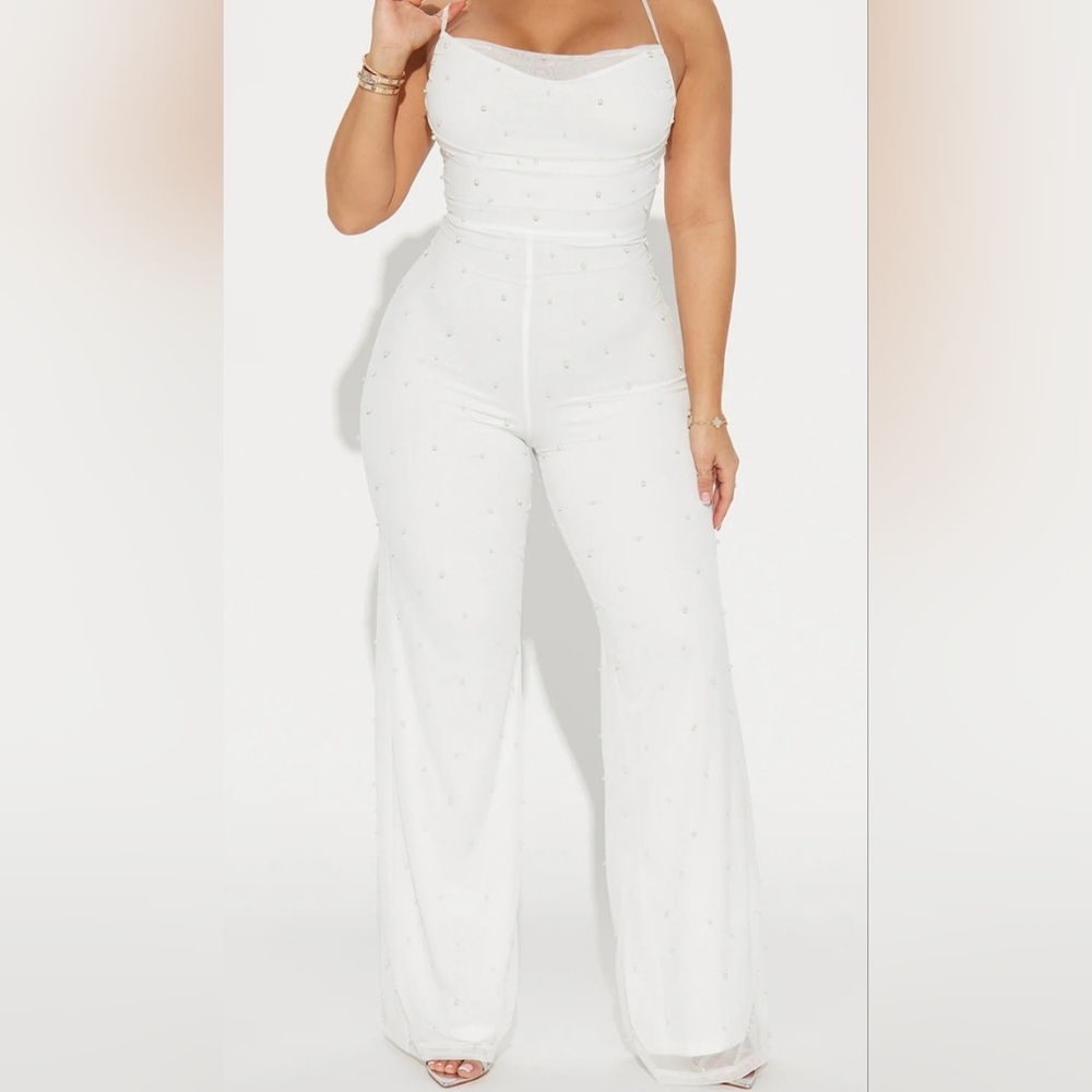 Elegant White Jumpsuit